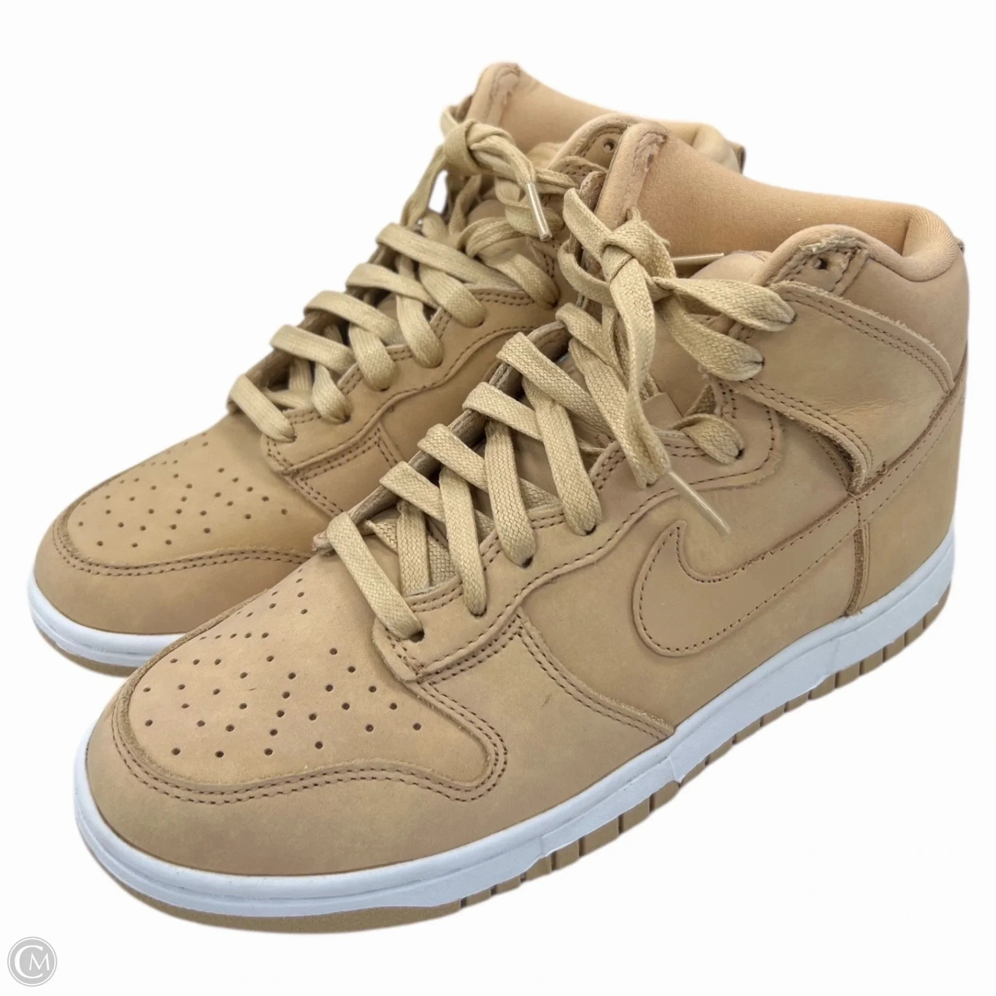 Shoes Sneakers By Nike In Tan, Size: 7.5 Nike Shoes Swoosh