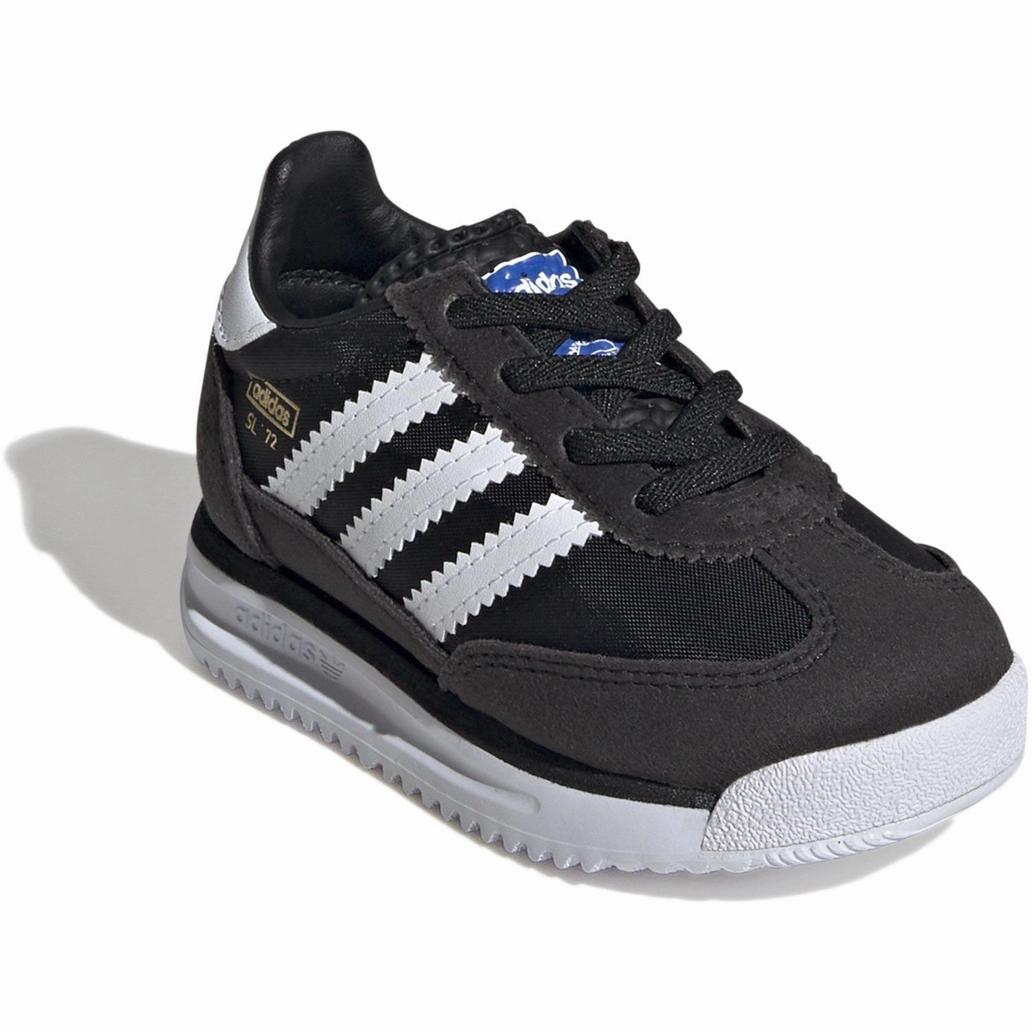 adidas Originals Core Black Ftwr White Blue Sl 72 Rs El In Sneakers Top Adidas Running Shoes