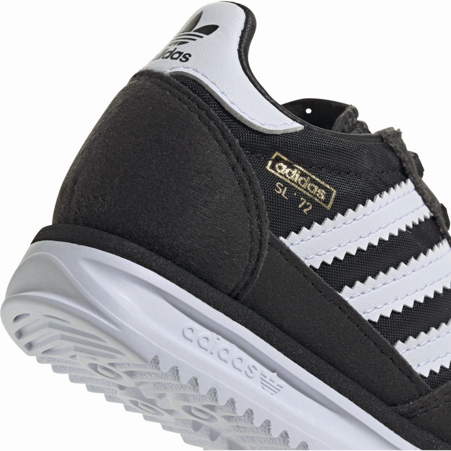 Shoes Adidas Retro adidas Originals Core Black Ftwr White Blue Sl 72 Rs El In Sneakers