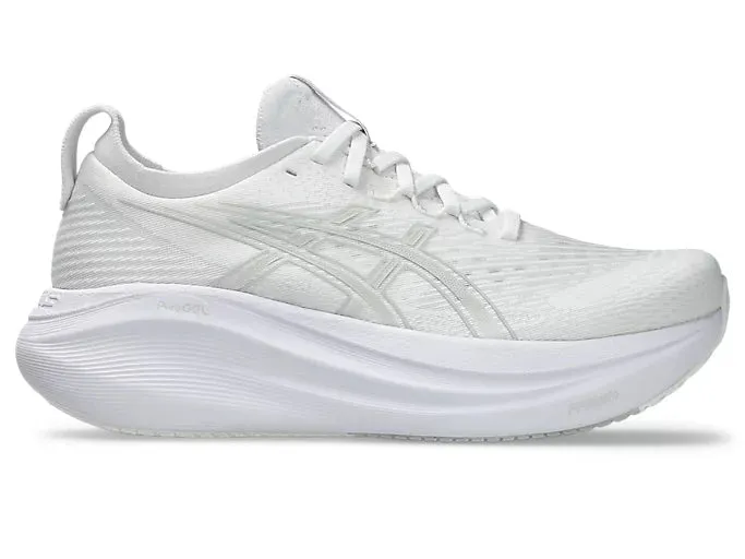 ASICS Nimbus 27 (White/Glacier Grey) - Women's Running Shoe Insert