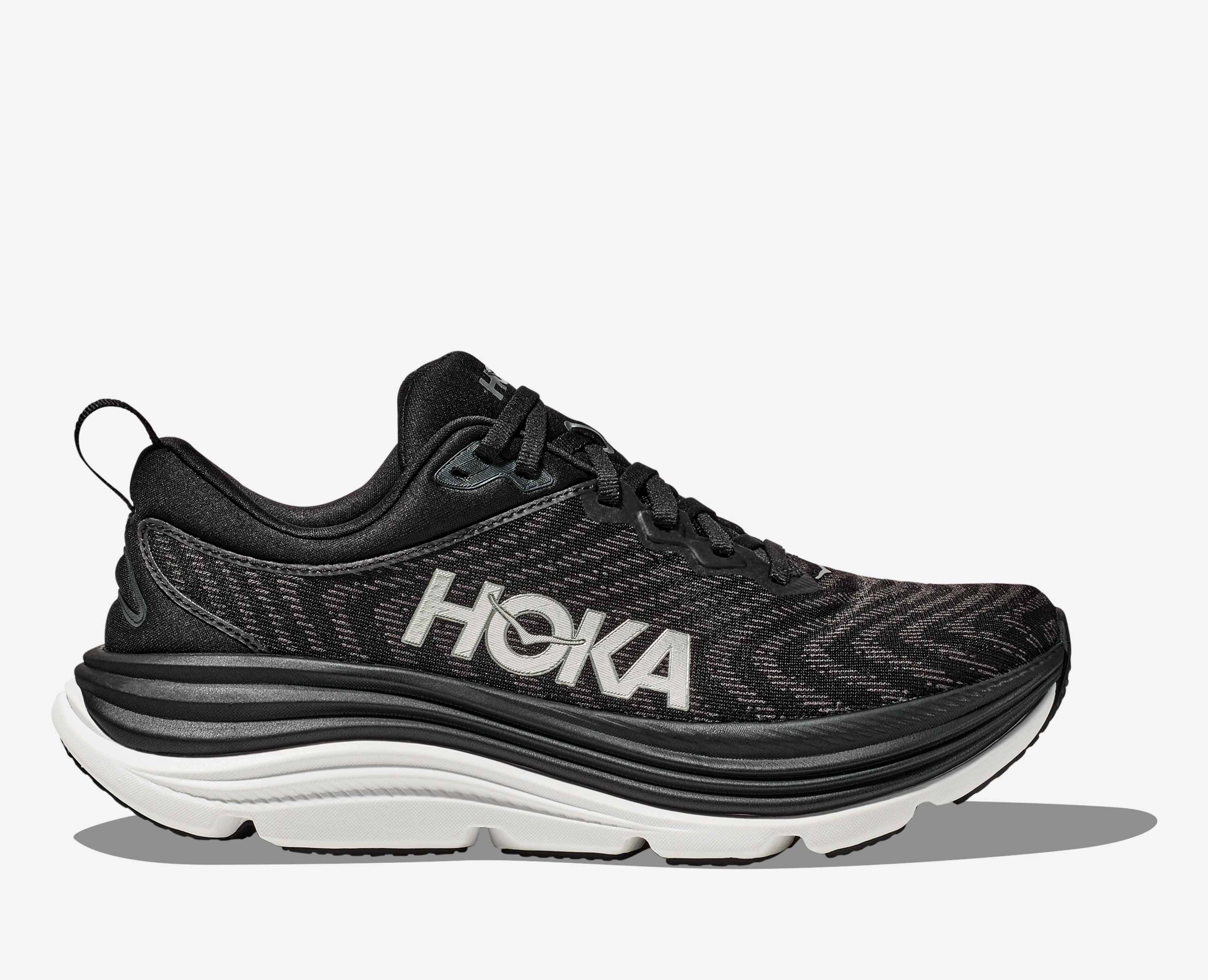 Hoka S Gaviota 5 Black White Free Shipping Shoes