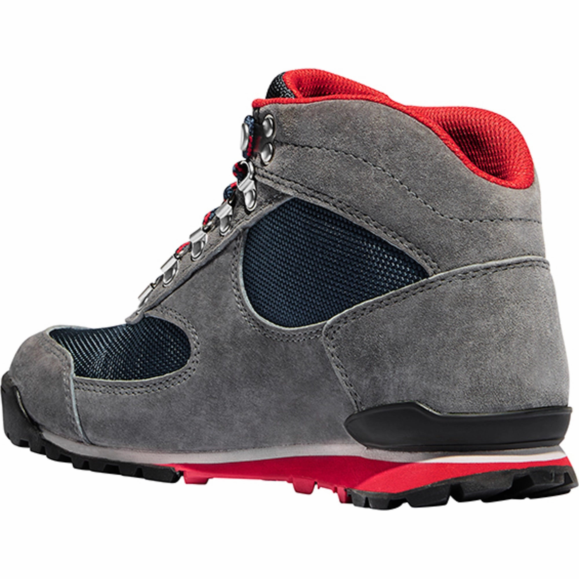 Danner Jag Womens Steel Gray/Blue Wing Teal Suede WP Hiking Boots 37356 Chameleon 7 Hiking Shoes