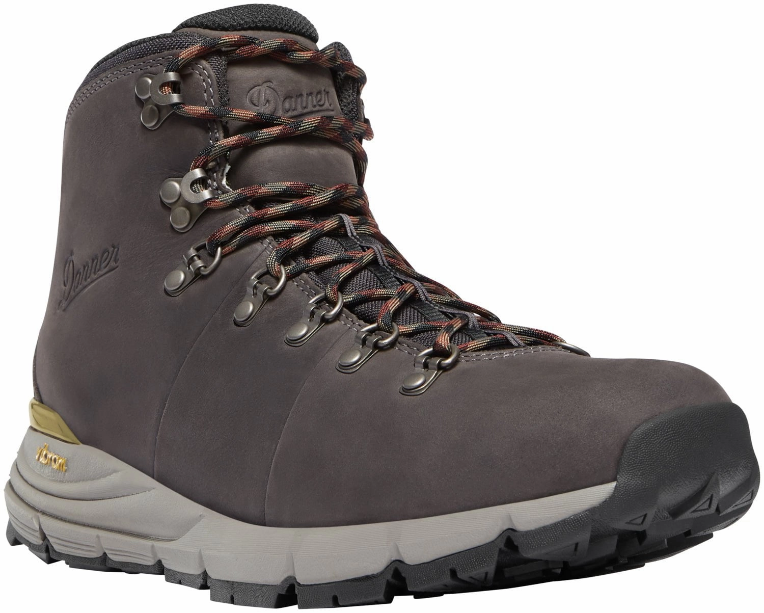 Danner Mens Mountain 600 Leaf GTX Obsidian/Kangaroo Leather Hiking Boots 12 EE Xxl Hiking Shoes
