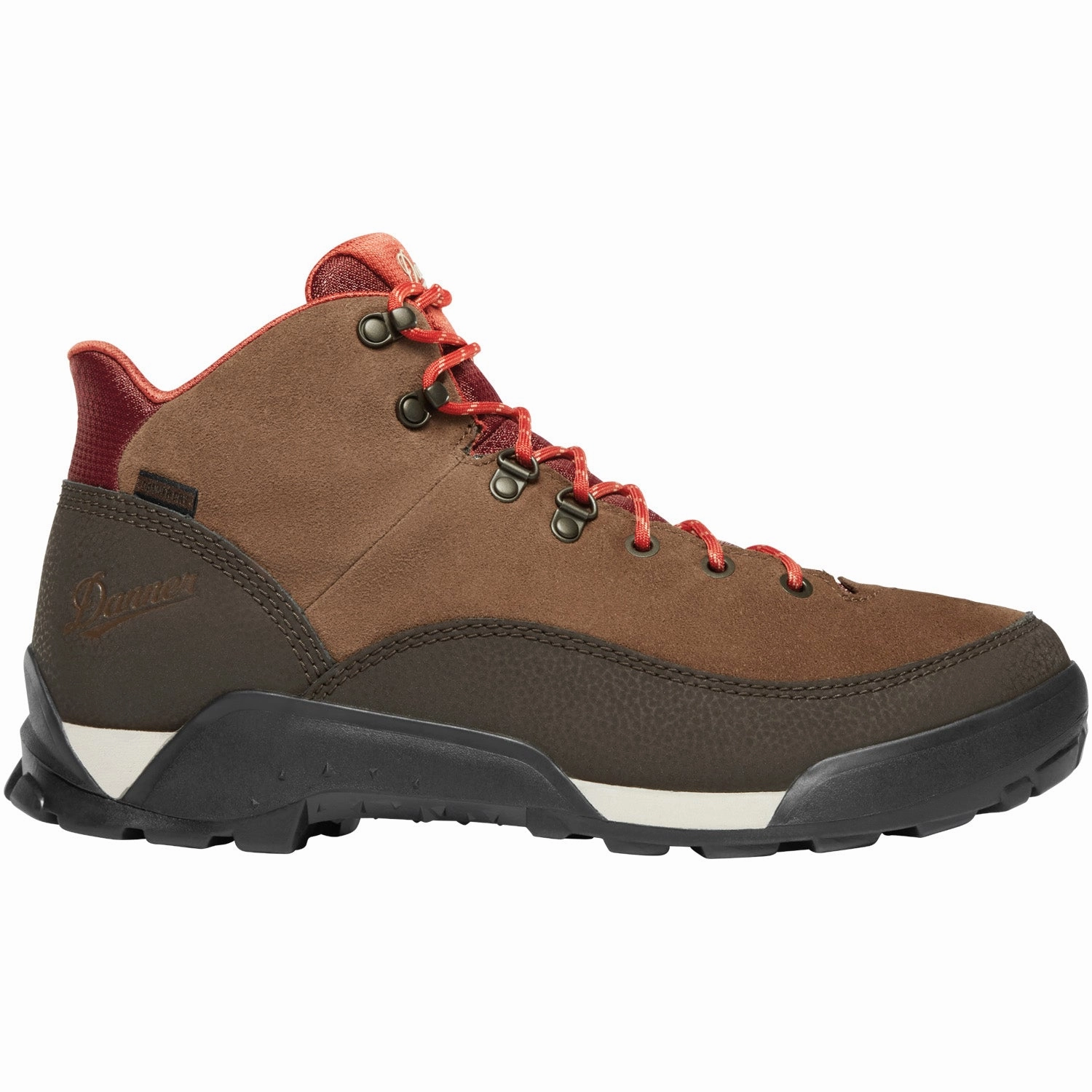 Danner Mens Panorama Mid Pinecone Brown/Bossa Nova Suede Hiking Boots Tenaya Oasi Climbing