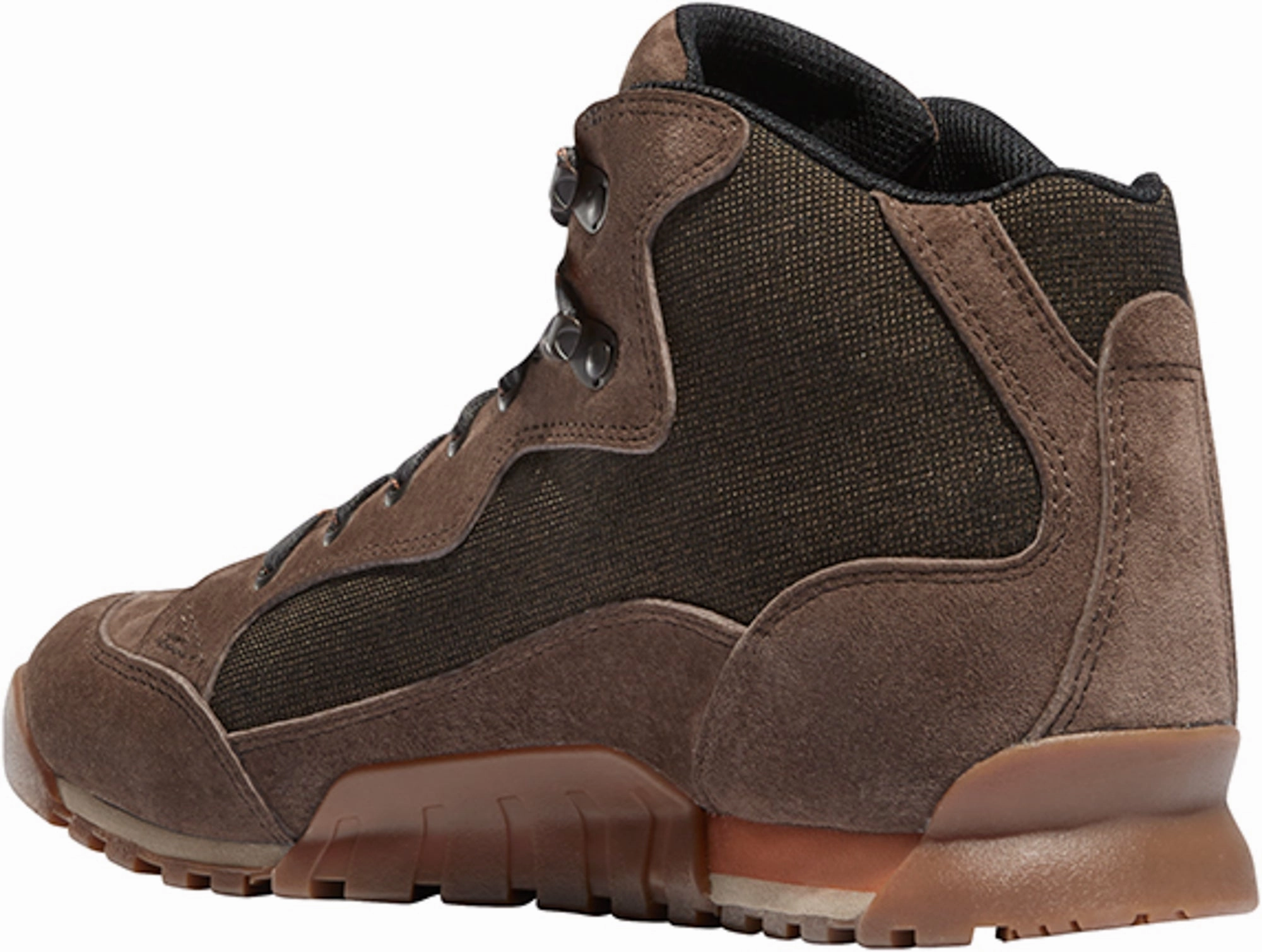 Danner Skyridge 4.5in Mens Dark Earth Cotton/Suede Hiking Boots Best Trekking And Hiking Shoes