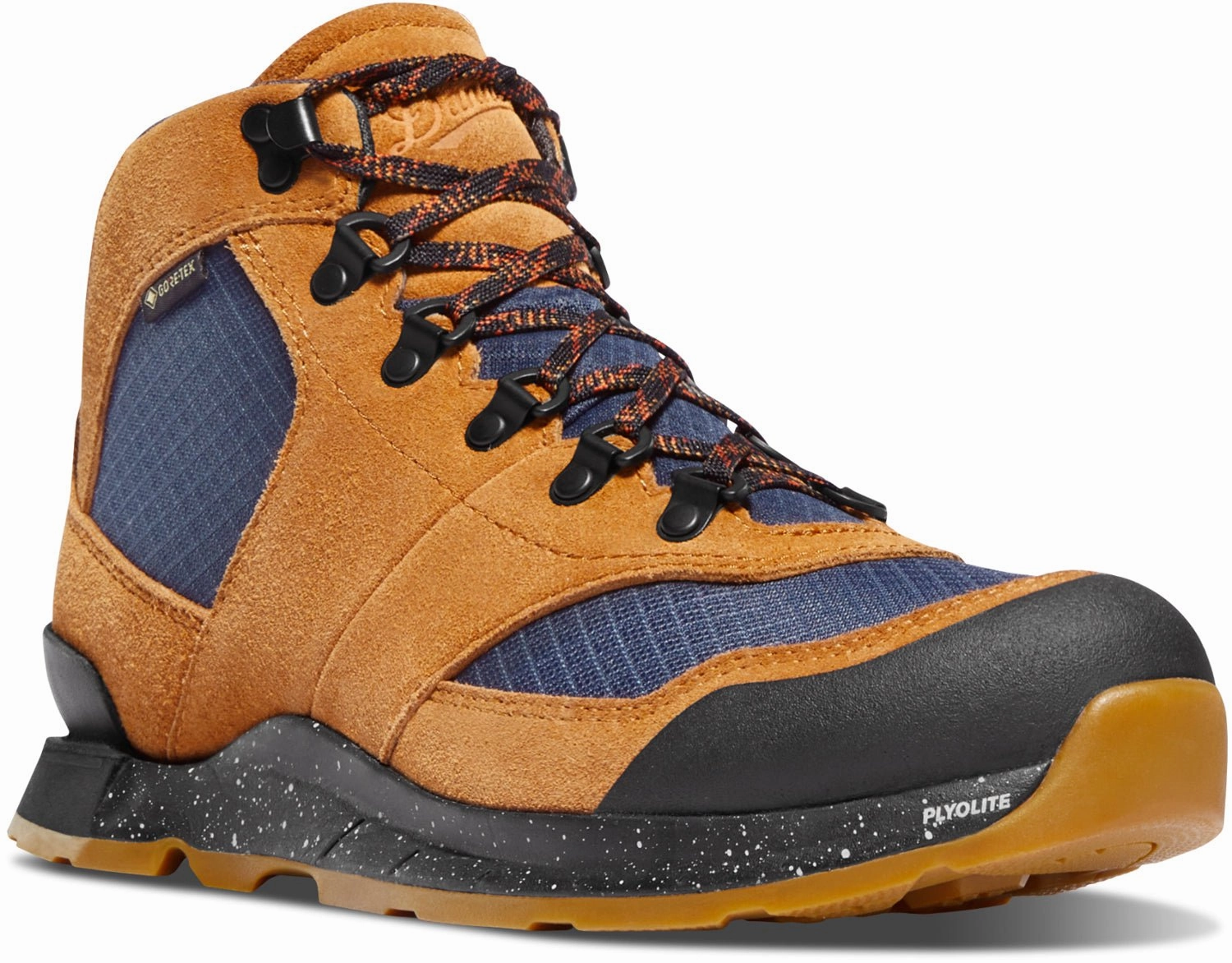 Comfortable Waterproof Orthopedic Walking Hiking Shoes Danner Womens Free Spirit Brown/Navy Suede Hiking Boots