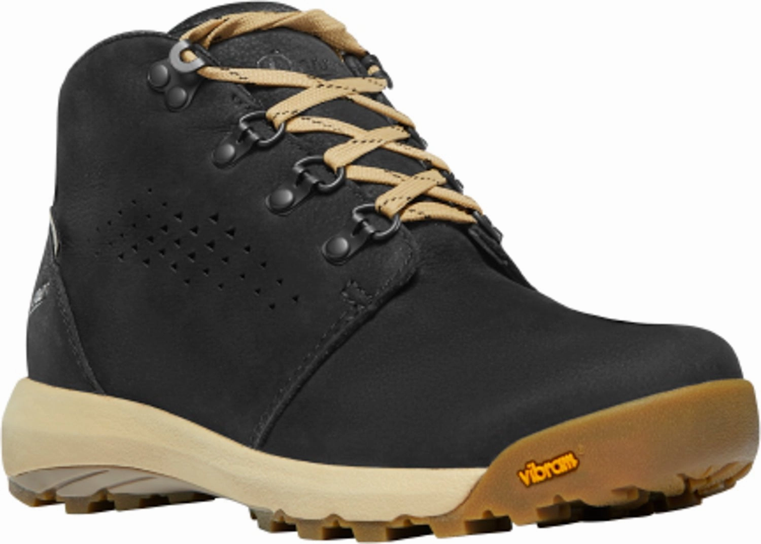 Hiking Shoes Reykjavik Danner Womens Inquire Chukka 4in Black Leather Hiking Boots