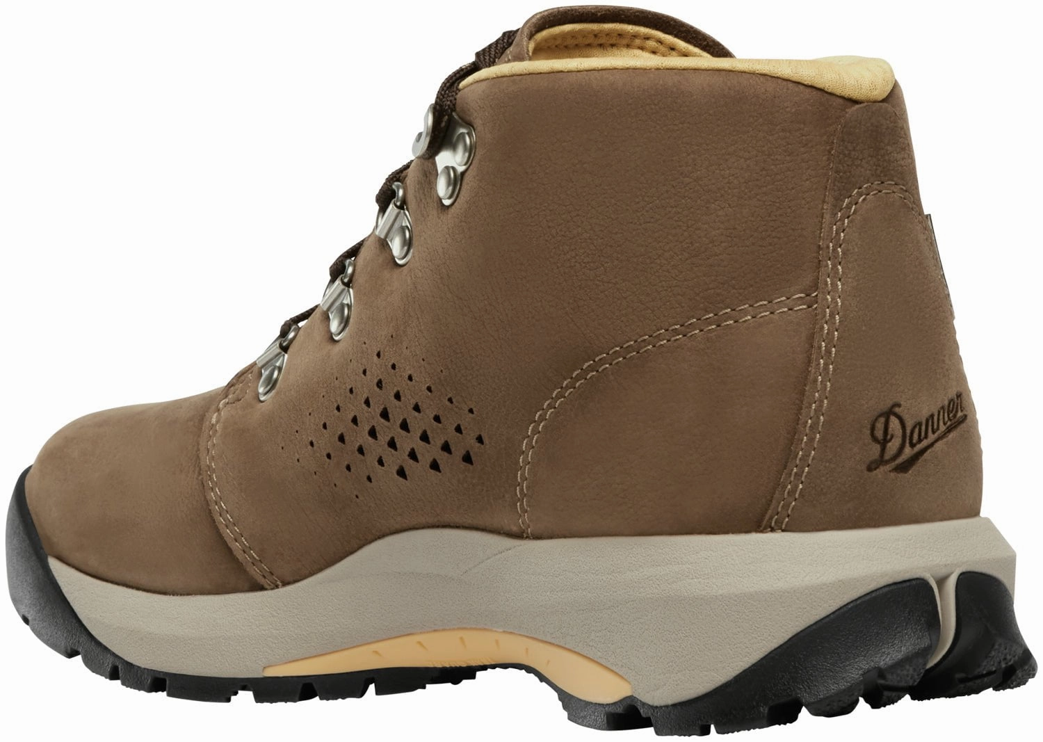 Danner Womens Inquire Chukka Kangaroo Brown/Coffee Bean Suede Hiking Boots X Ultra Pioneer Waterproof Hiking Shoes