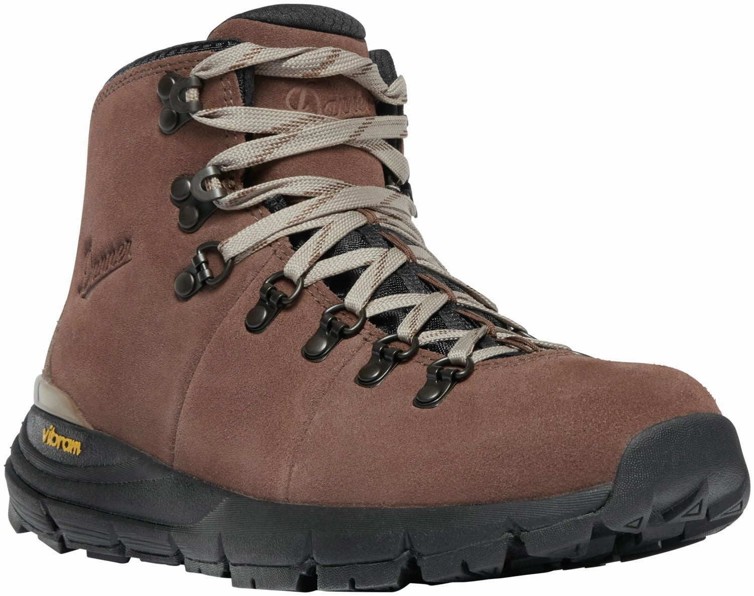 Danner Womens Mountain 600 Dark Earth/Chocolate Chip Suede Hiking Boots Dsw