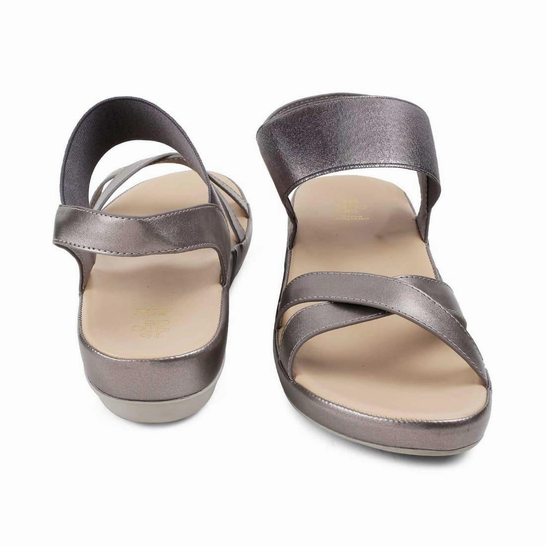 Spring Sandals The South Pewter Women's Casual Wedge Sandals Tresmode