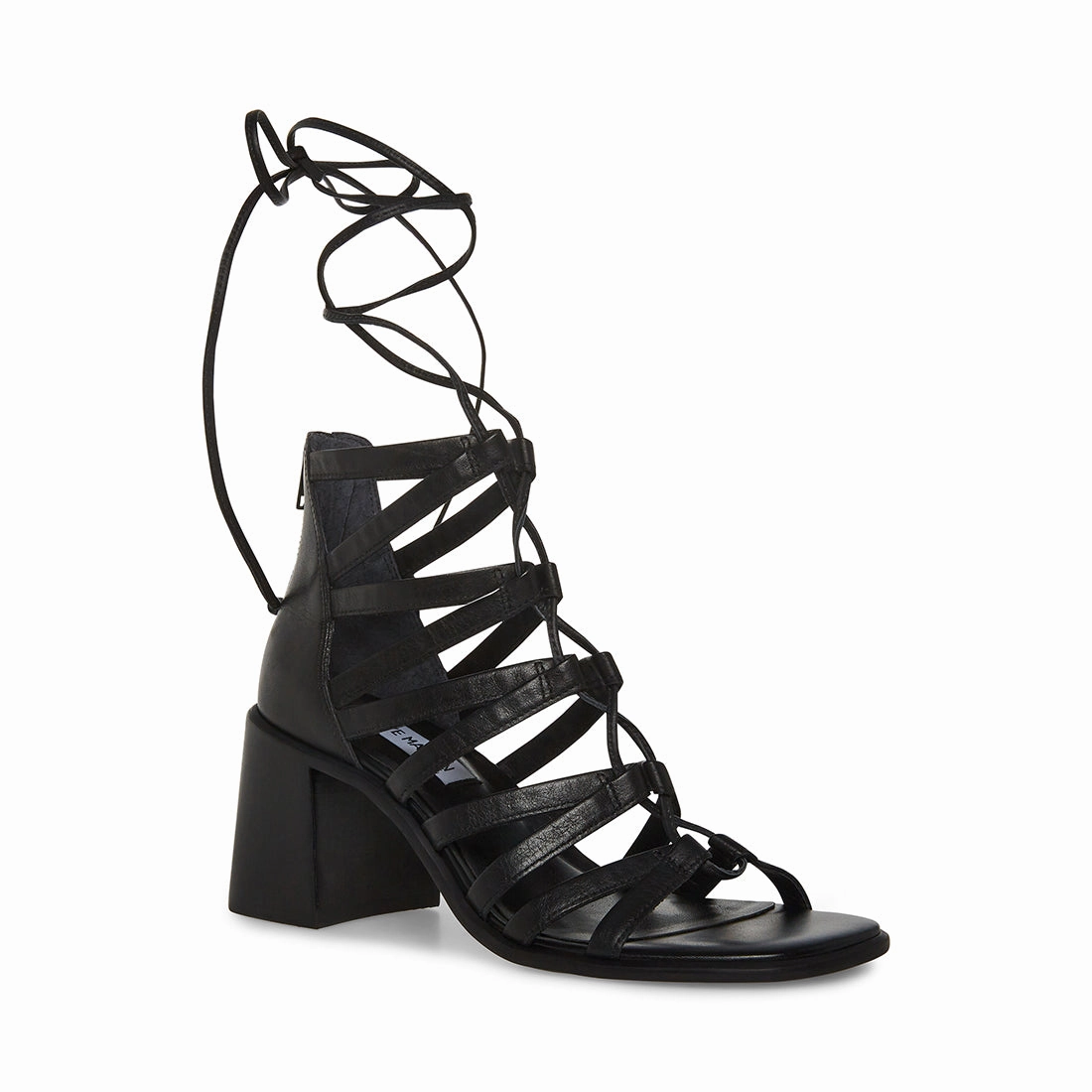 CHERRI30 BLACK LEATHER - SM REBOOTED Best Sandals For With Plantar Fasciitis