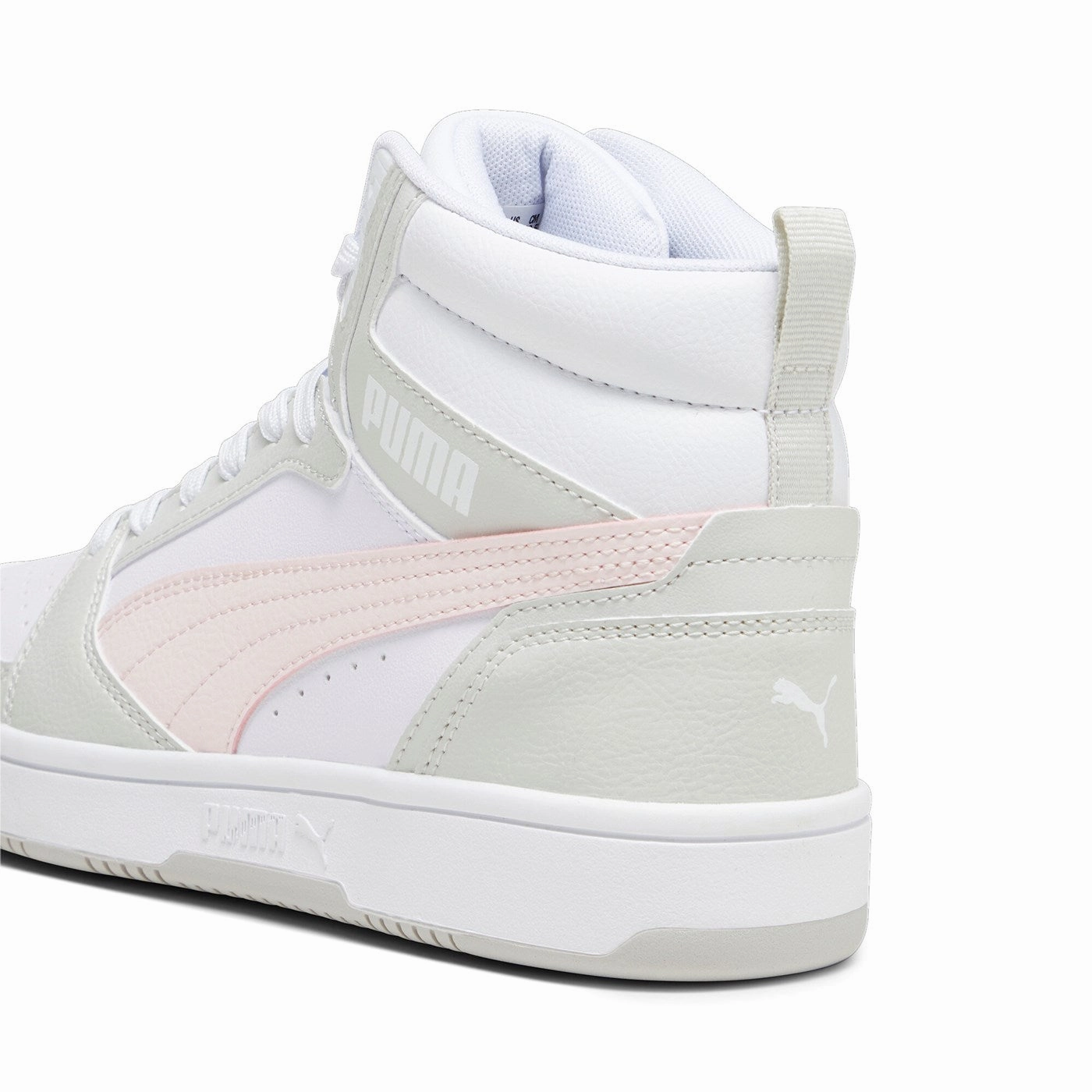 Puma Scarpa sneakers da donna Rebound v6 392326-07 bianco-rosa-grigio Dressy Sneakers