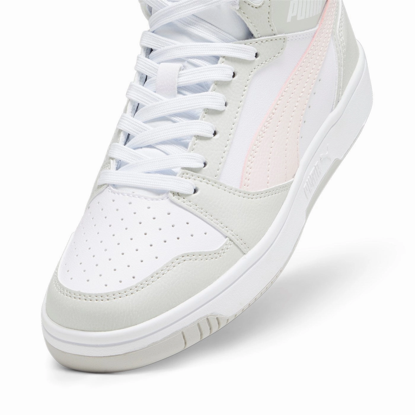 Puma Scarpa sneakers da donna Rebound v6 392326-07 bianco-rosa-grigio Blowfish Slip On Sneakers