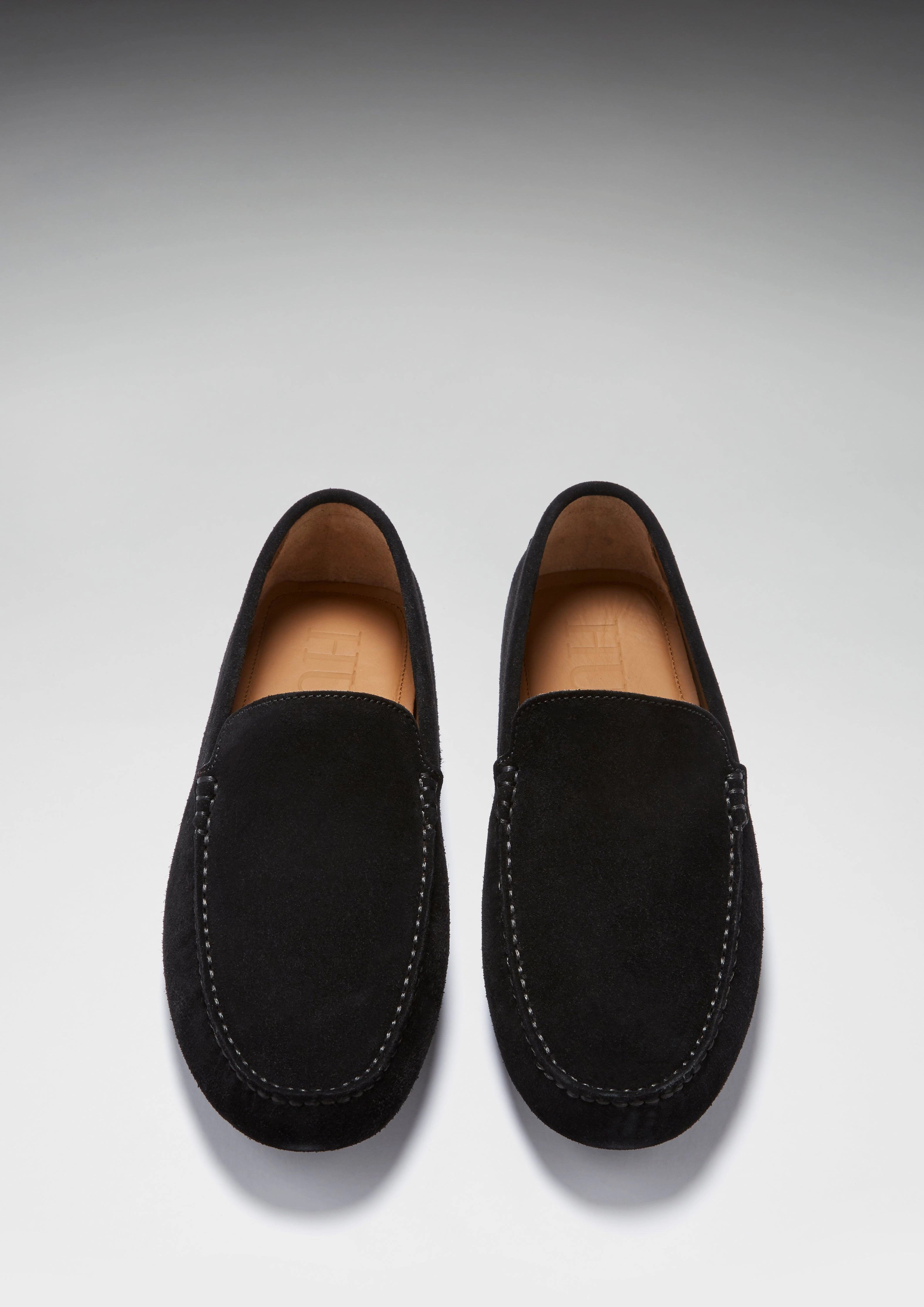 Kelly & Katie Loafers Driving Loafers, black suede