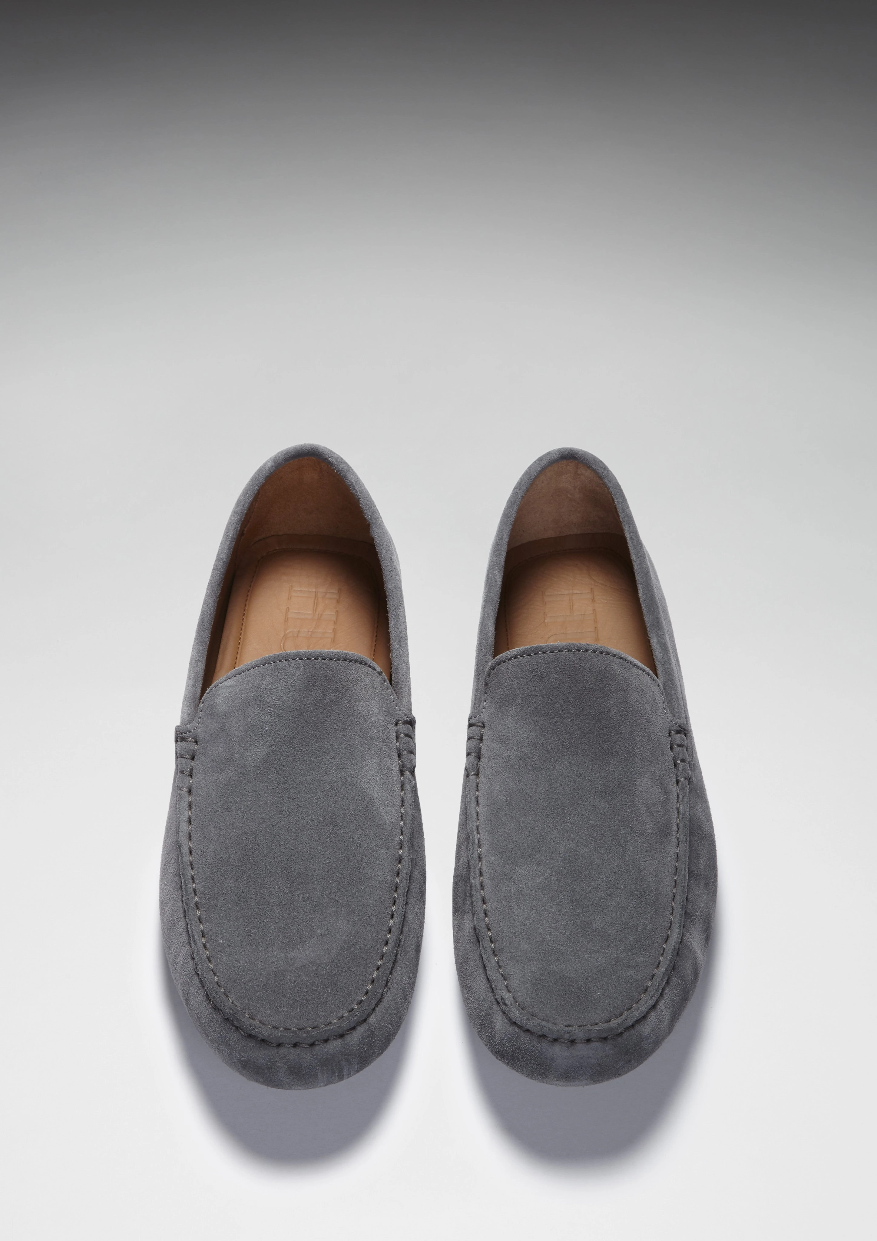 Vagabond Shoemakers Loafers Driving Loafers, slate grey suede