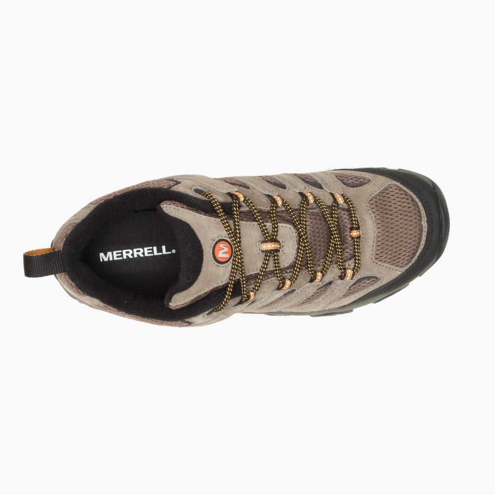 'Merrell' Men's Moab 3 Low Hiker - Walnut (Wide) Climbing Shoes Guide
