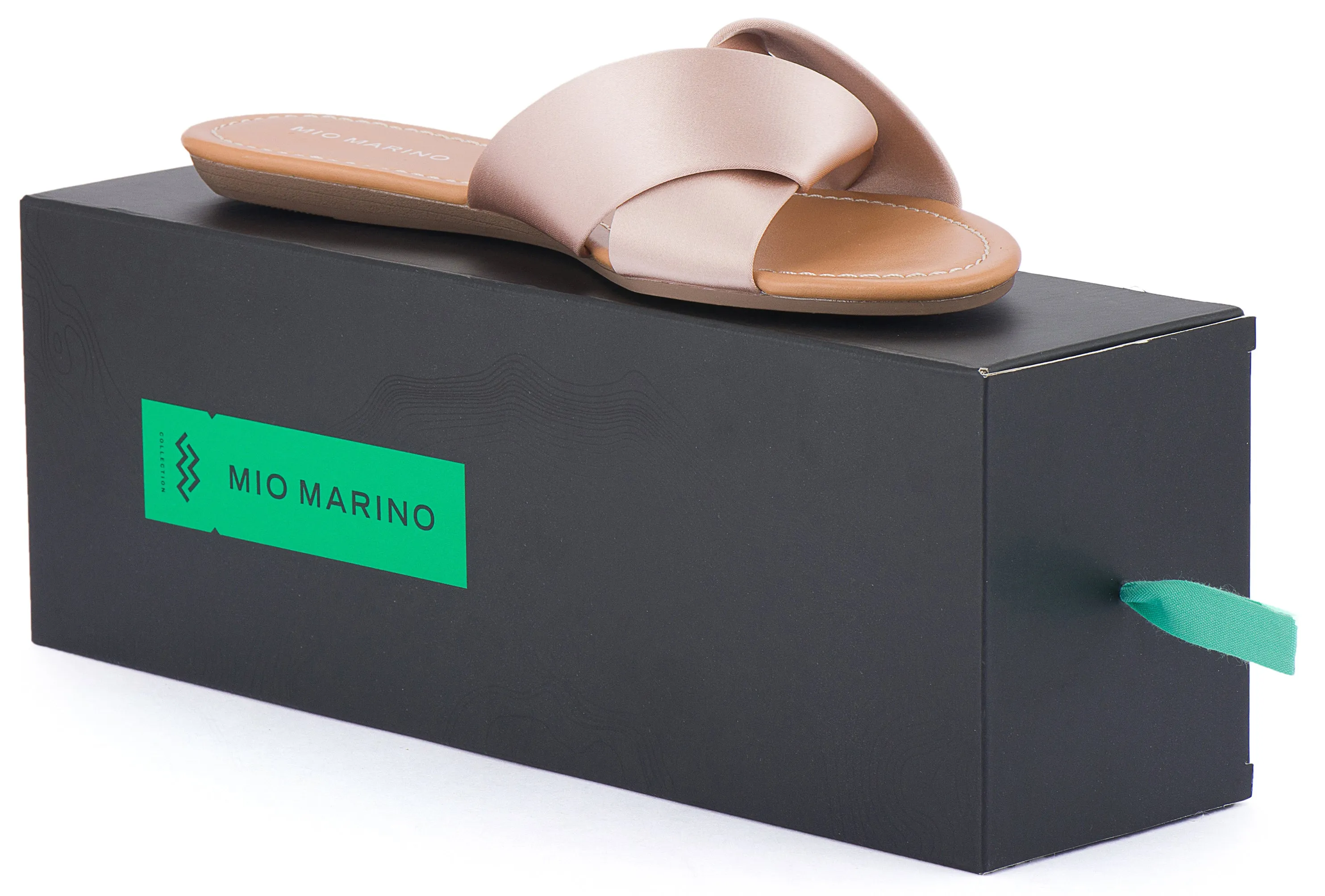 Lime Green Sandals Bandeau Slipper Crossband Shoes