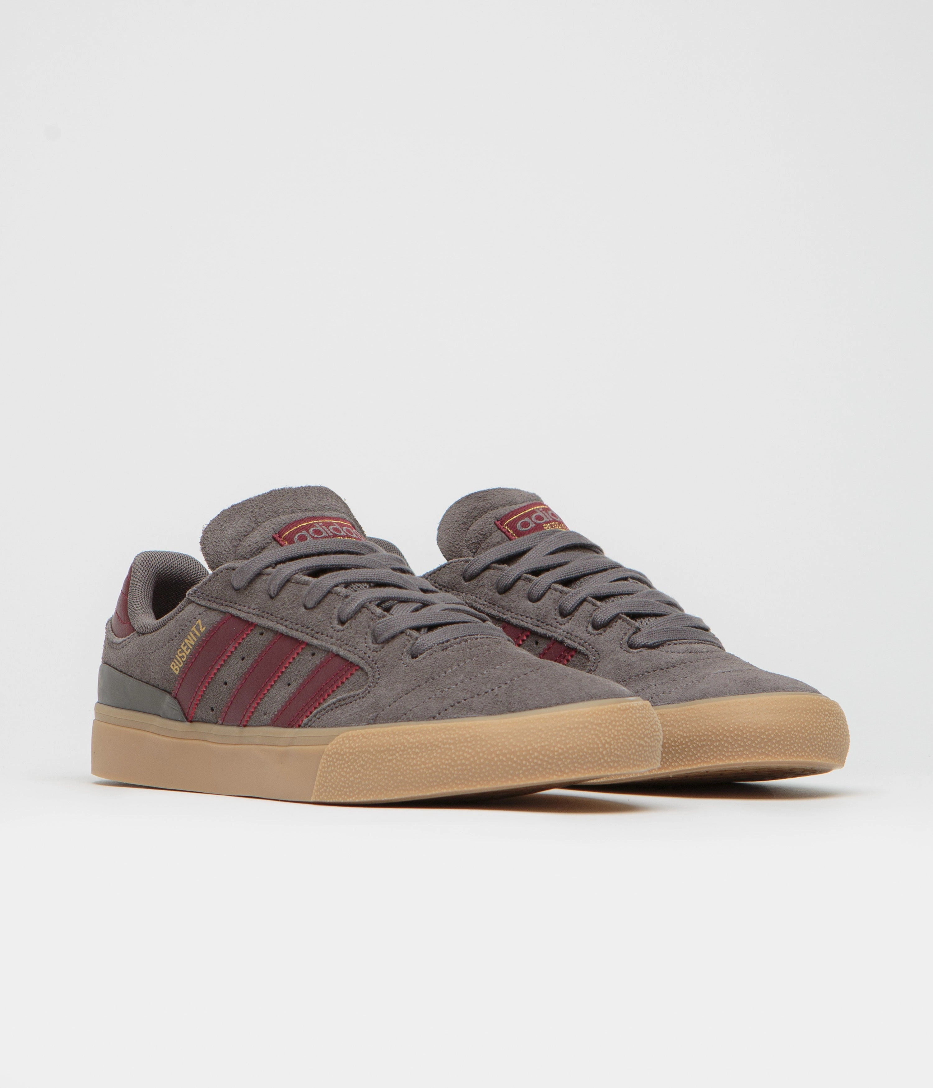 Adidas Busenitz Vulc II Shoes - Charcoal / Shadow Red / Gum4 Adidas X Lego Shoes