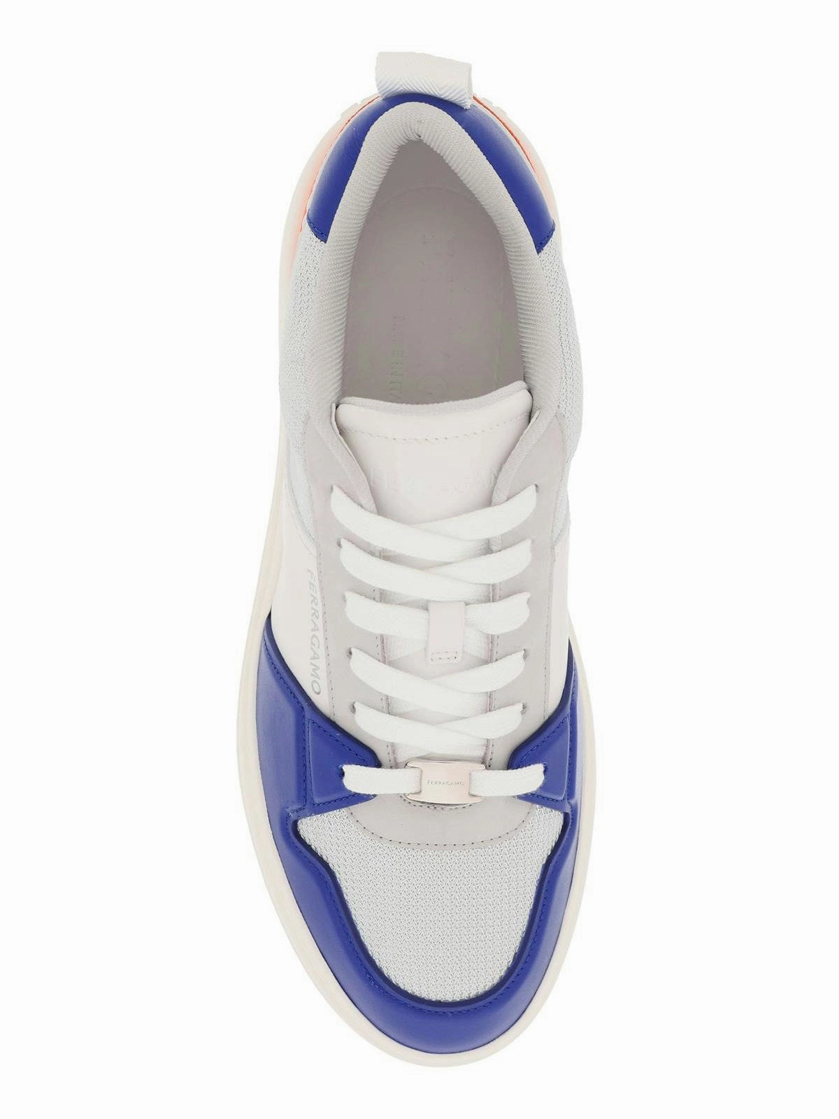 Leather and Technical Sneakers Country Suede Sneakers