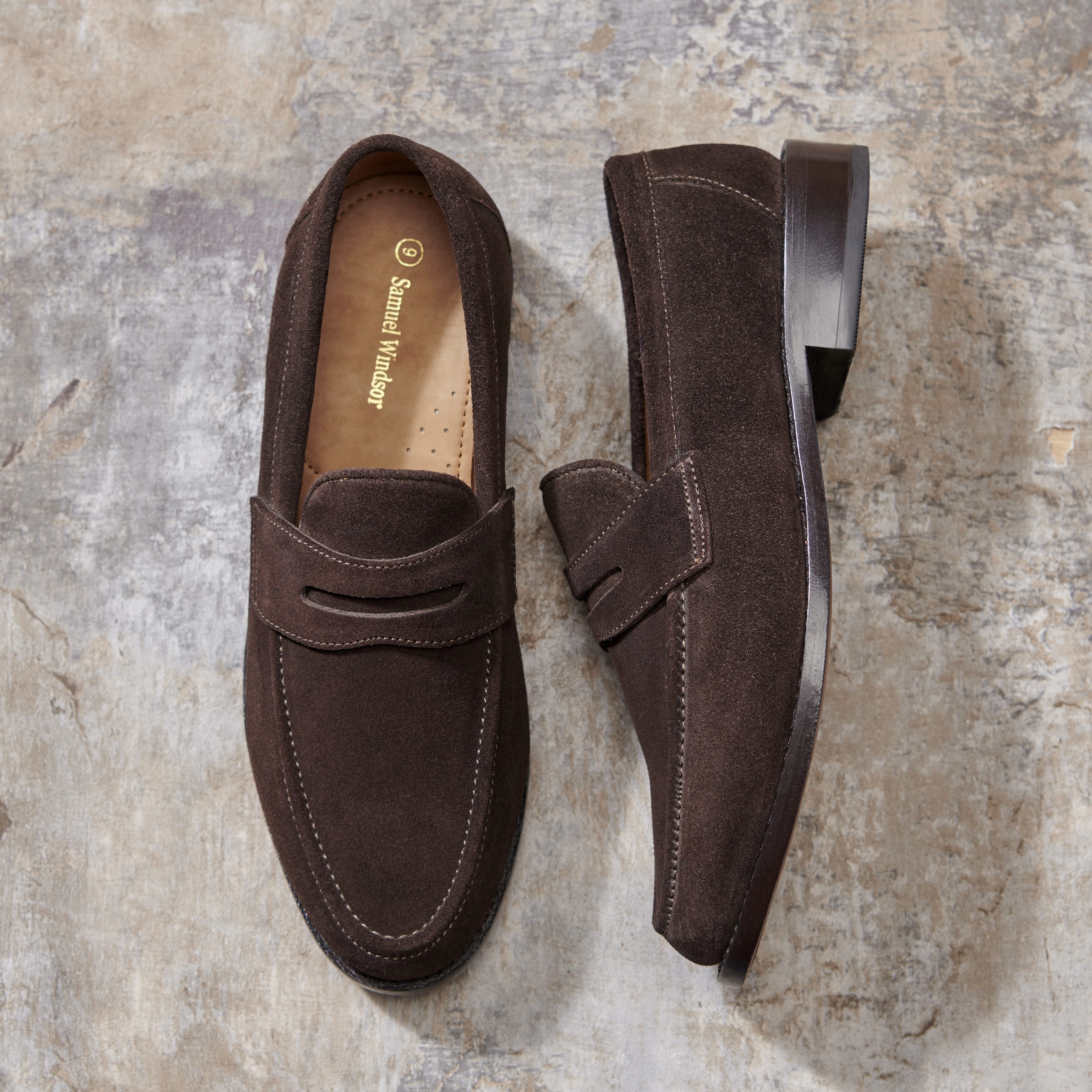 Penny Loafer - Brown Suede Suede Gucci Loafers