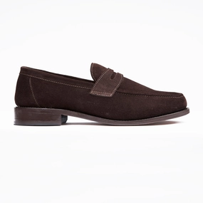 Weejuns Penny Loafers Penny Loafer - Brown Suede