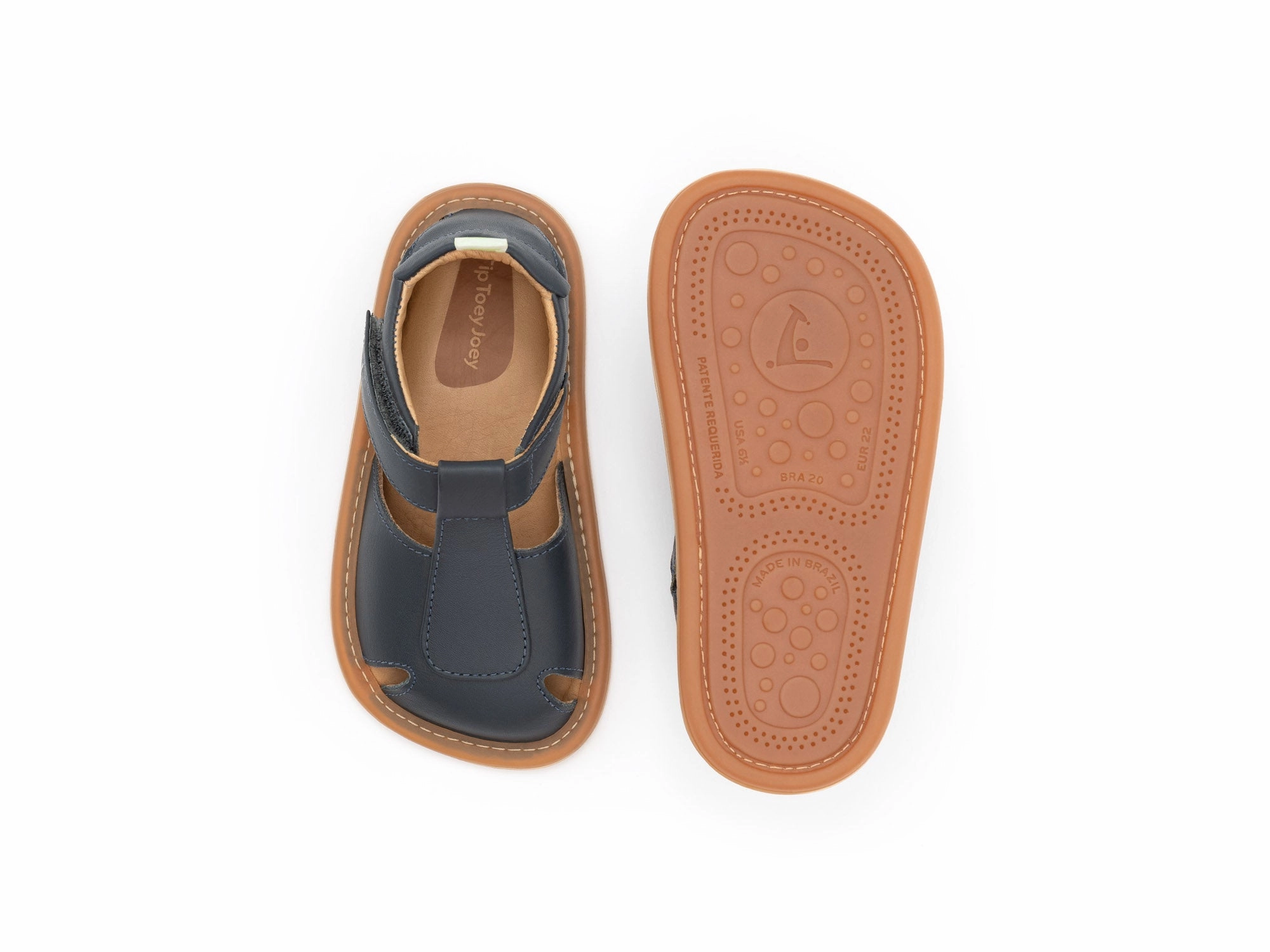 Tip Toey Joey Boy's Parky Sandals - Navy Footjoy Golf Sandals