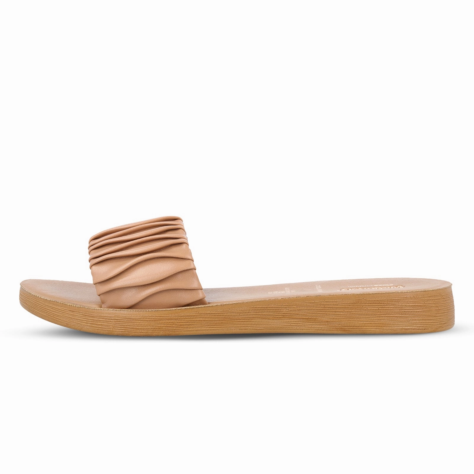 Woven Heeled Sandals Women's Slide Sandals - WLP73000 Beige