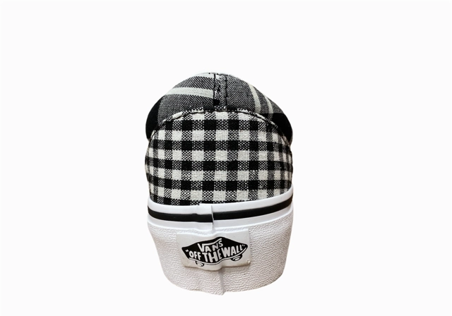 Gucci Slip On Sneakers Sale Vans scarpa sneakers da donna con zeppa Era Platform con fantasia quadri VN0A3WLUVYD1 bianco nero