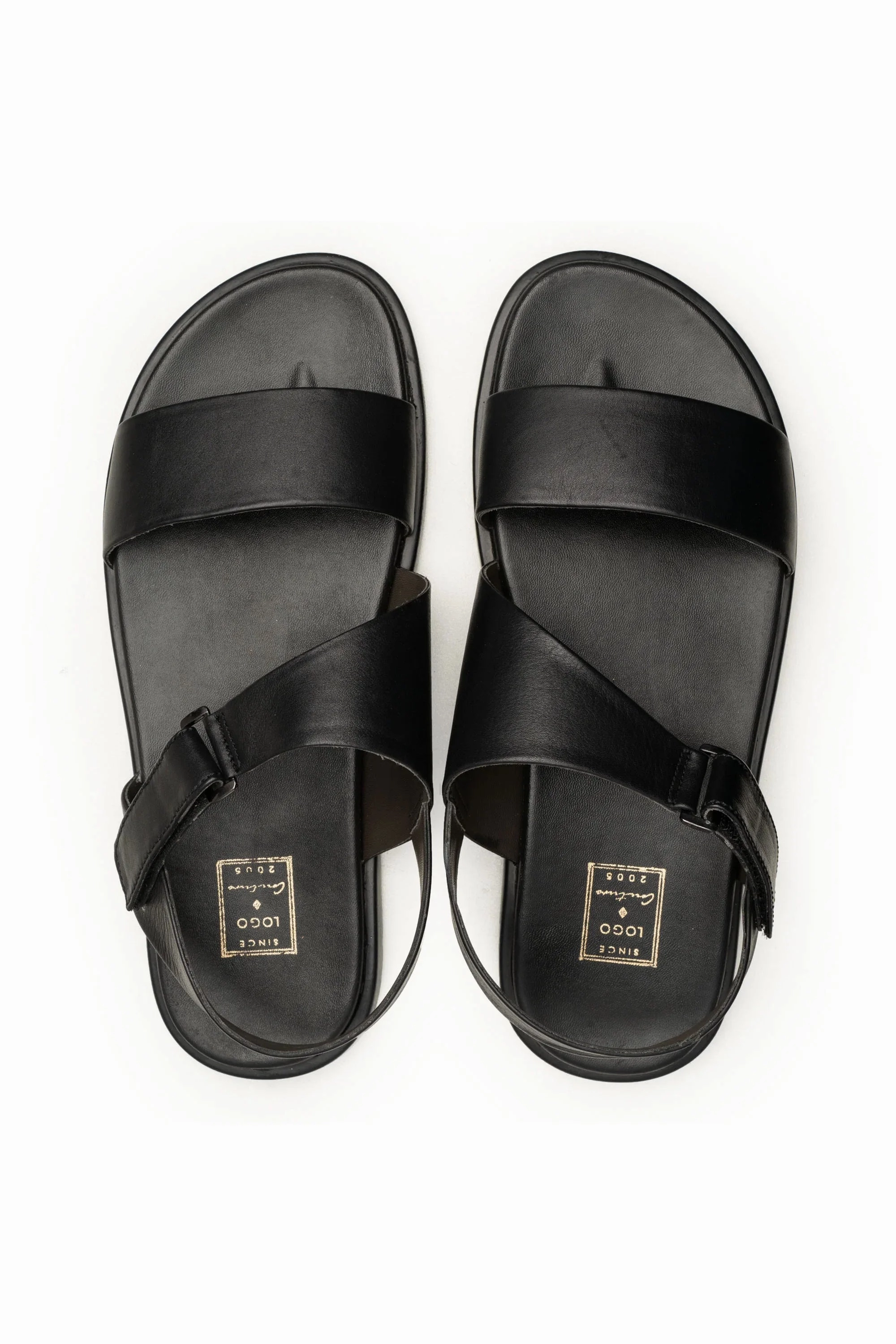 LOGO 7629 BKA Sandals Suede