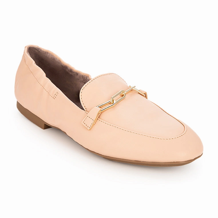 Ballet Flat Loafers LINA Loafers - Nude