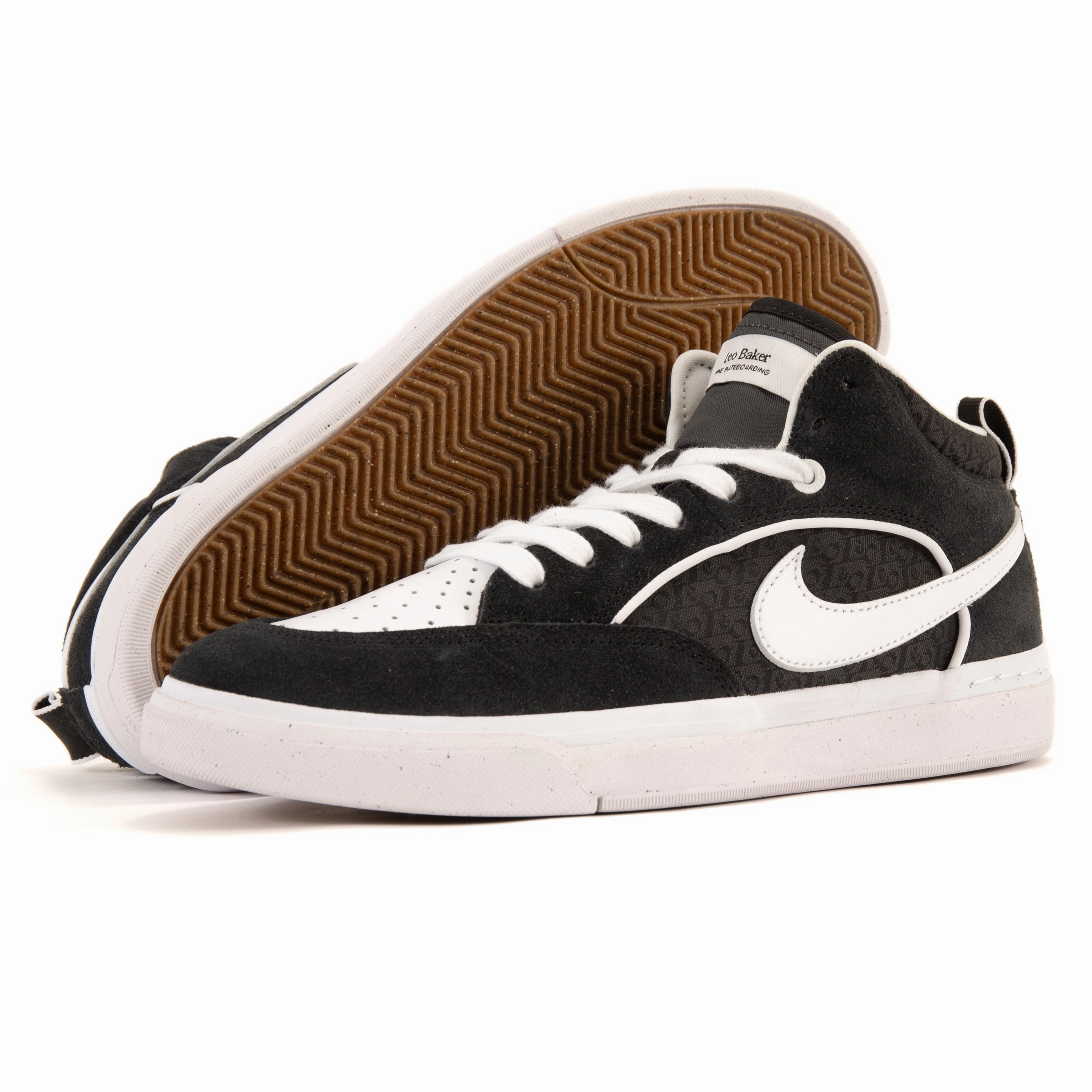 Nike Youth Running Shoes Nike SB - React Leo (Black/White-Black)