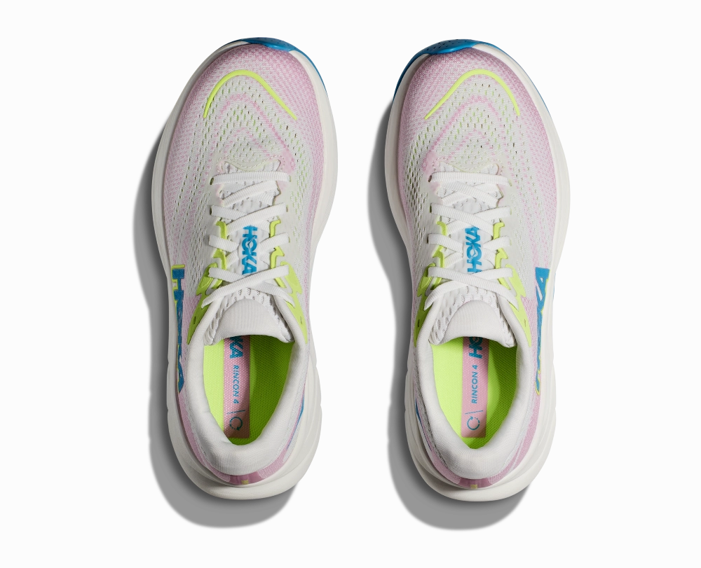 Sugar Land 'HOKA' Women's Rincon 4 - Frost / Pink Twilight