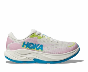 'HOKA' Women's Rincon 4 - Frost / Pink Twilight Colorful Shoes