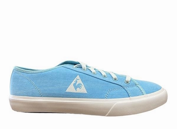 Le Coq Sportif scarpe sneakers da donna Courteline CVS 1510103 celeste Puffy Sneakers