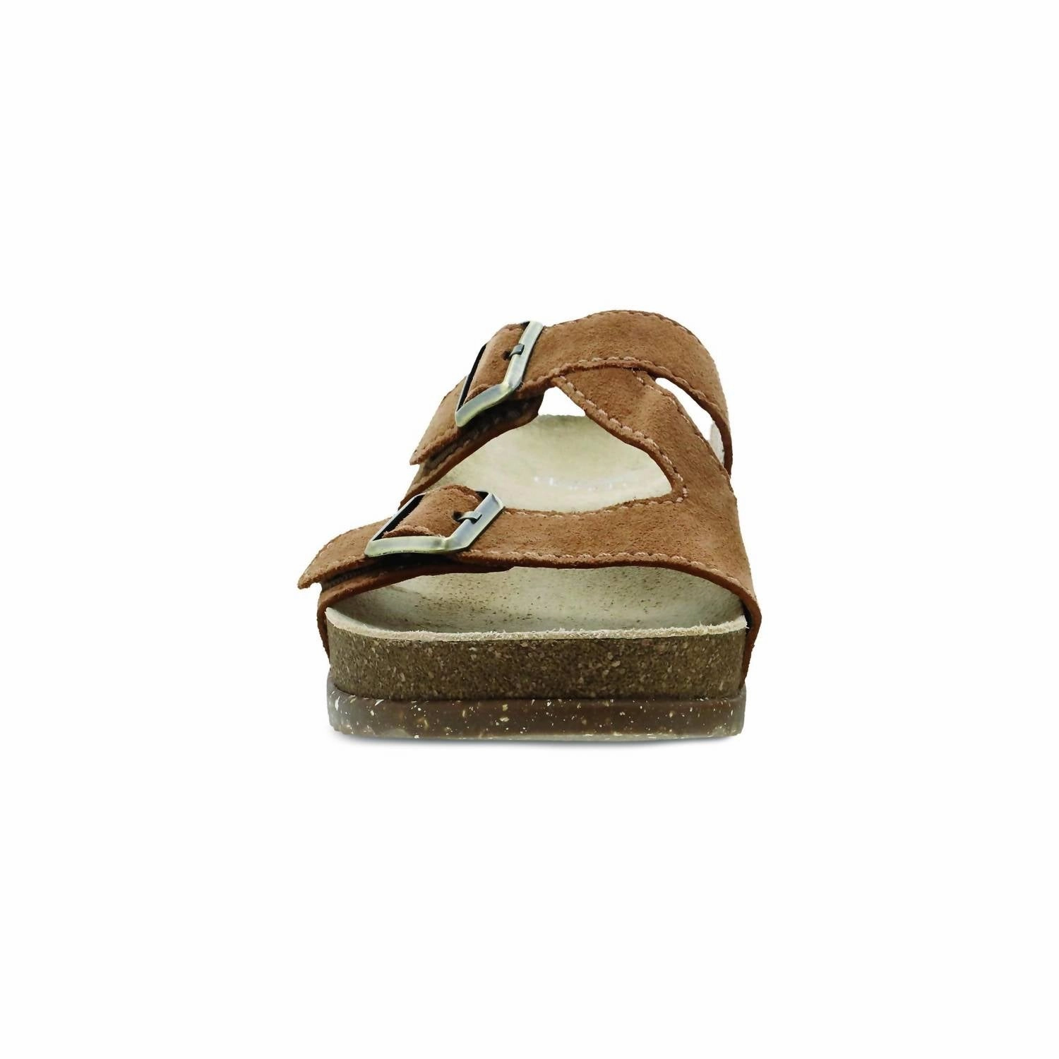 Women's Dayna Suede Sandals In Tan Suede Cushion Air Sandals