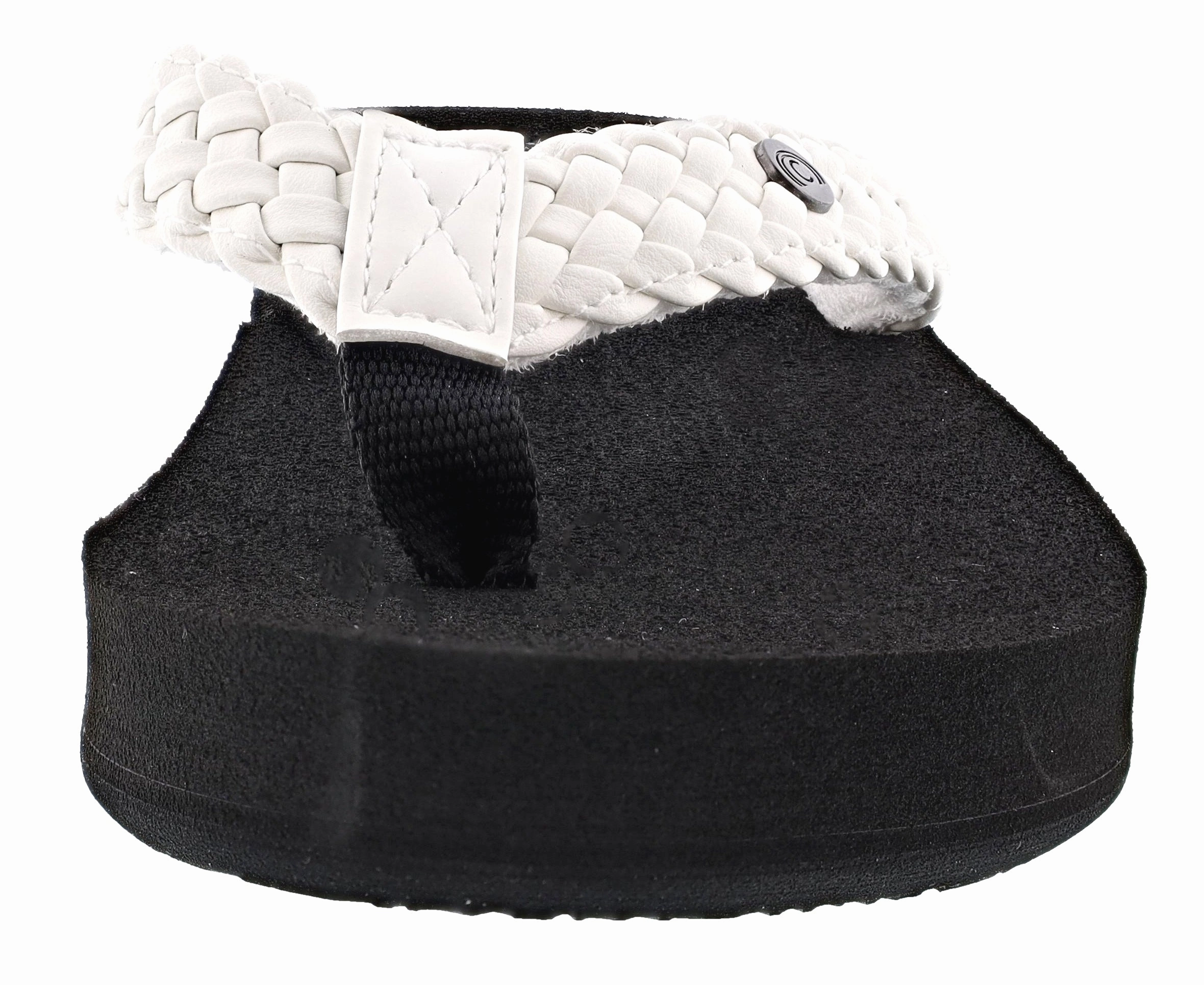 Strappy Heel Sandals Cobian Women's Braided Bounce Cushioned Sandals