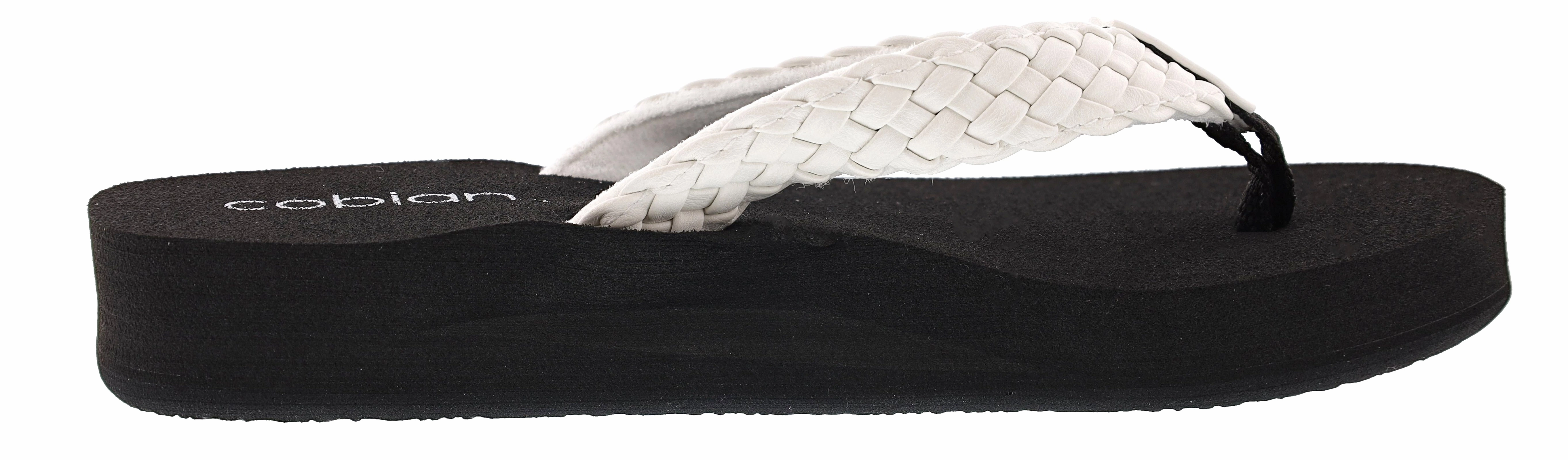 Cobian Women's Braided Bounce Cushioned Sandals Sandals Sizing Guide