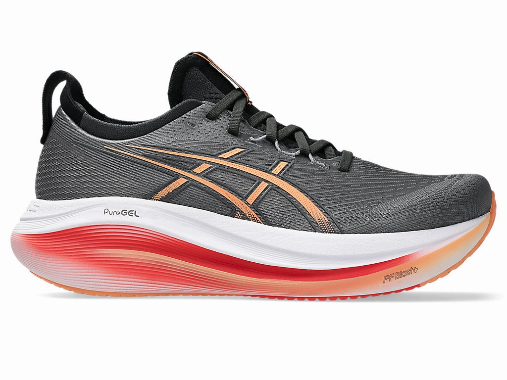 Asics Gel Renma Pickleball Shoes Review Men's ASICS Gel-Nimbus 27 - Carbon/Mojave