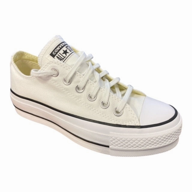 Converse sneakers bassa da donna Chuck Taylor All Star Lift OX 560251C white black Originals Sneakers