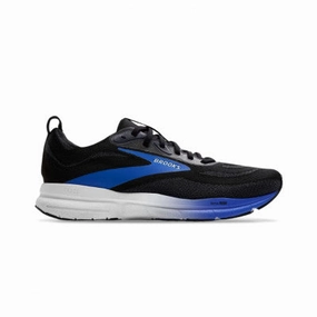 Croc Running Shoes Brooks Trace 4 Mens Running Shoe (Black/Cobalt/White)