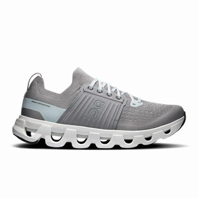 On Running Men's Cloudswift 4 Shoes - Alloy / Glacier Spikes For Running Shoes