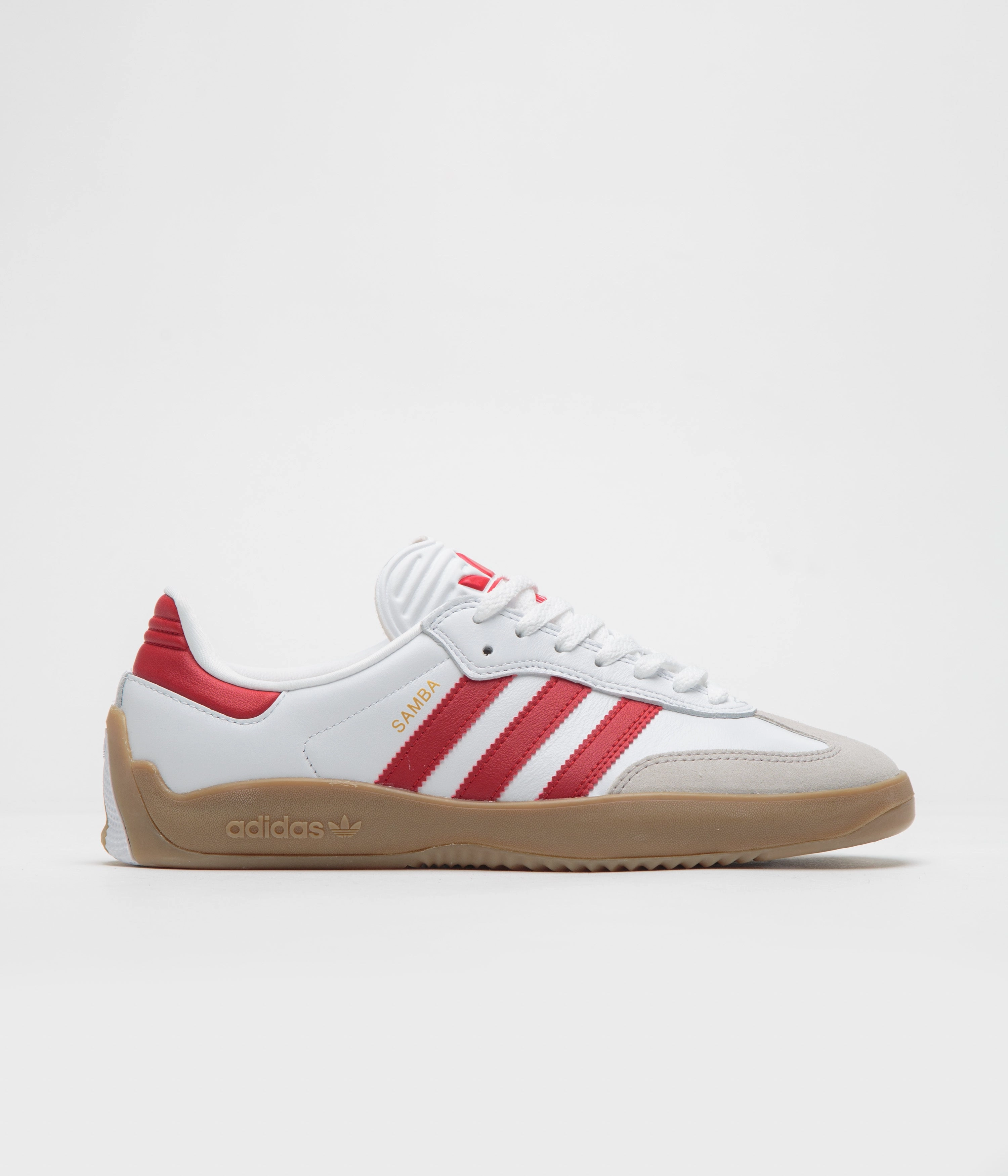 Adidas Puig Samba Shoes - FTWR White / Better Scarlet / Gum4 Adidas Shoes Russia