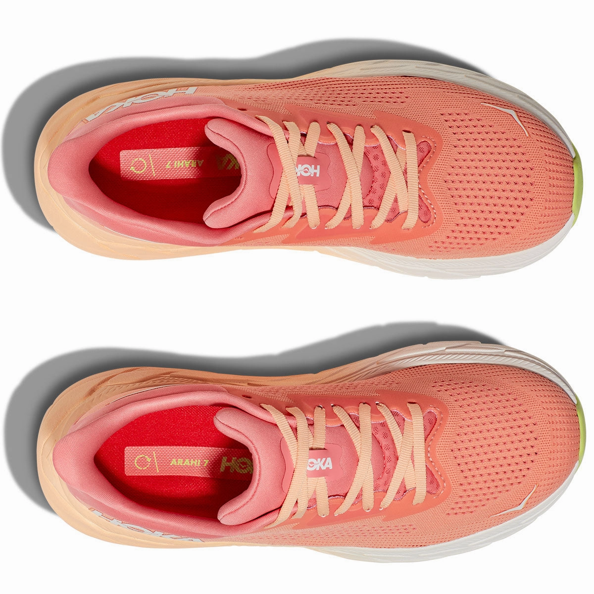 Best Looking Shoes Hoka Arahi 7 Running Shoes - Womens - Papaya/Coral