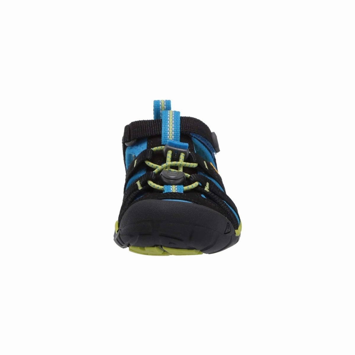Keen Kid's (Preschool) Seacamp II CNX Black/Blue/Lime Waterproof Spray For Hiking Shoes