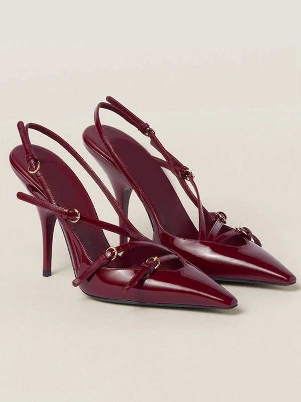 Eriss Flame- Cherry Red Heels