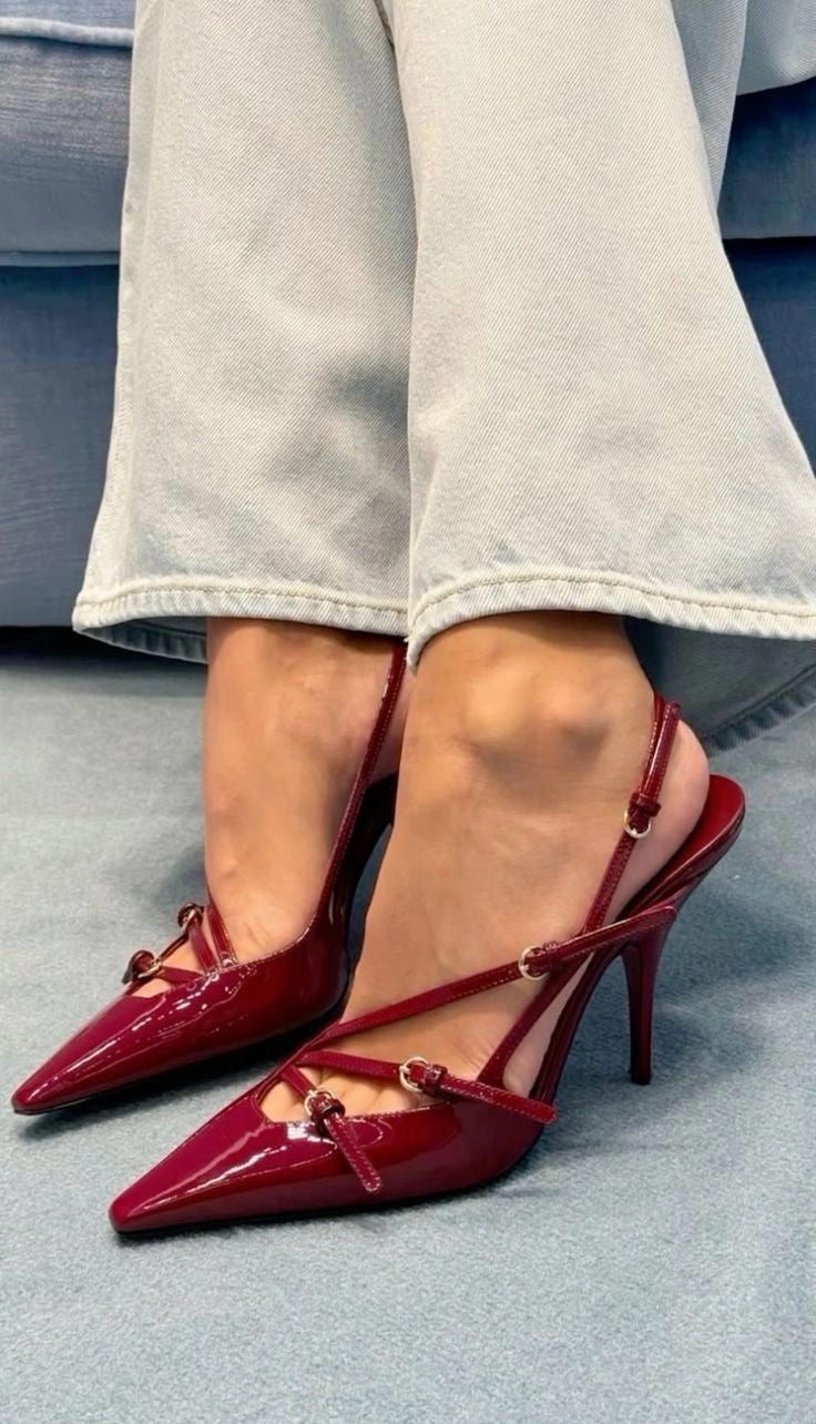 Eriss Flame- Cherry Red Heels