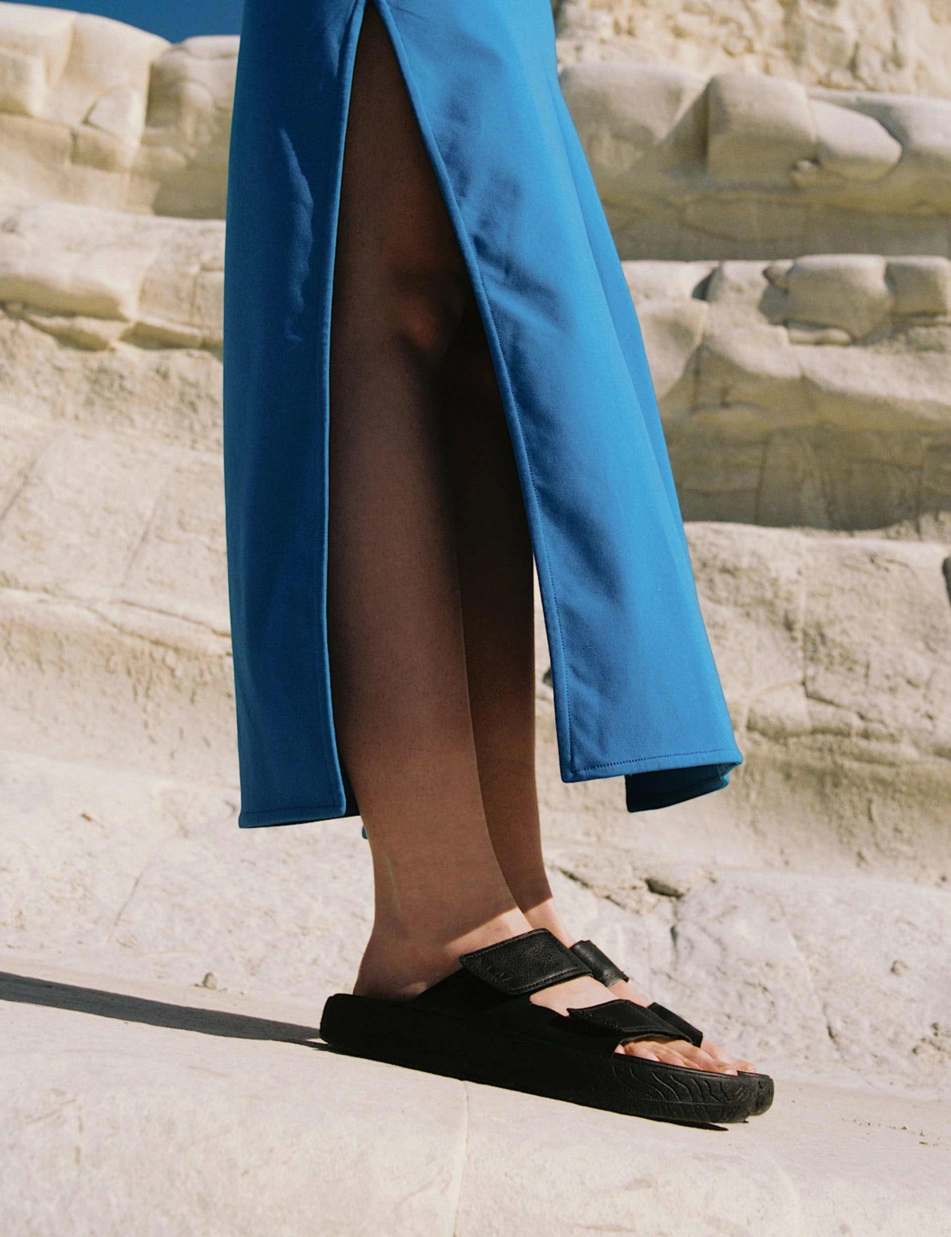 Teva Sandals Etna Leather Sandal - Full Black