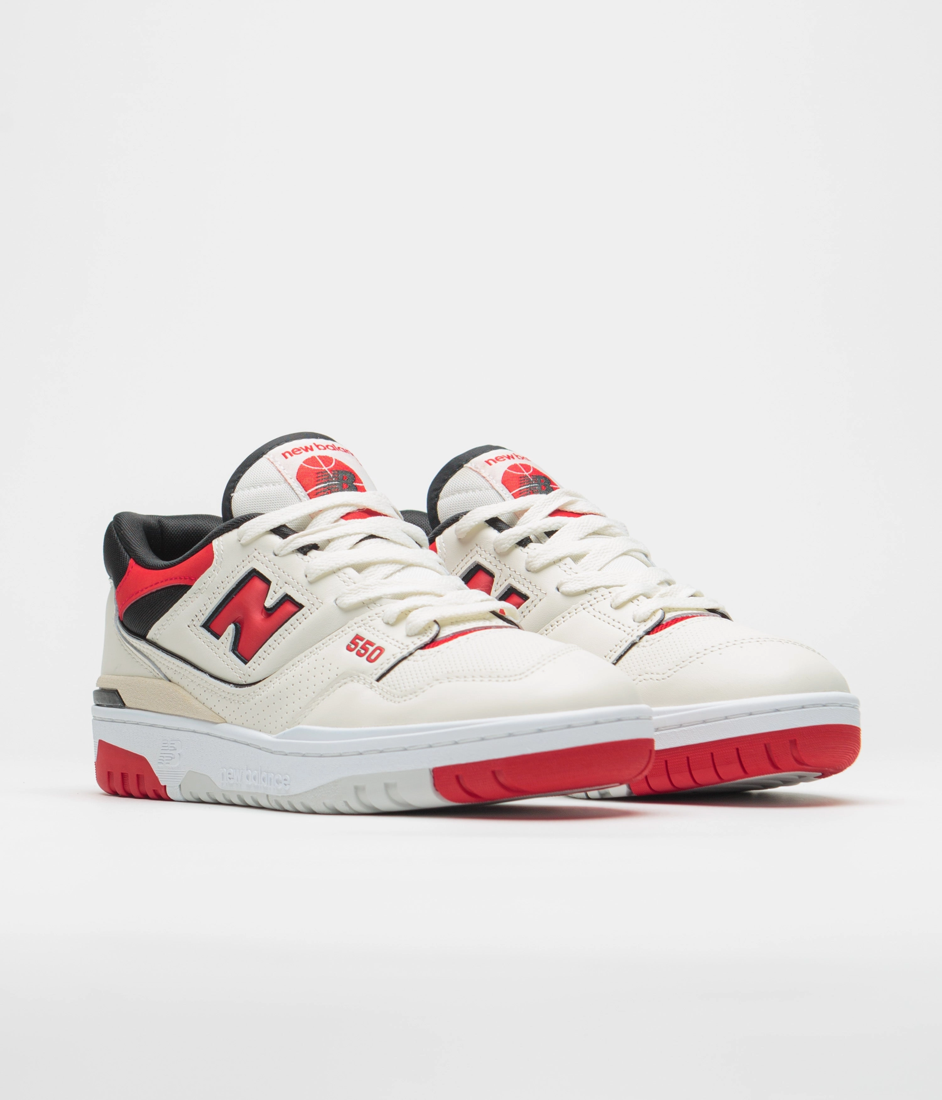 New Balance 969 New Balance 550 Shoes - Sea Salt / Red