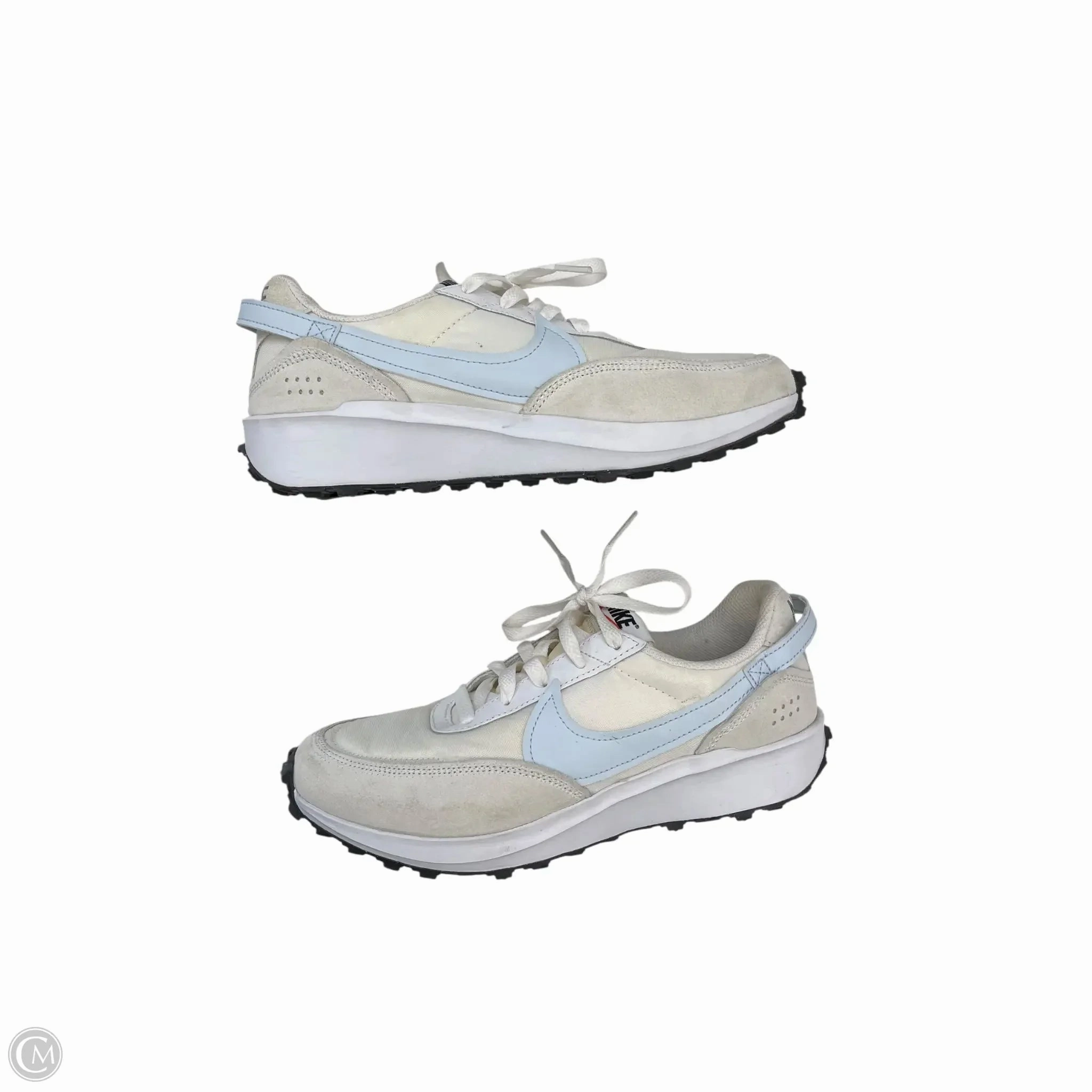 Shoes Athletic By Nike Apparel In Blue & White, Size: 8 Nike Customizable Shoes