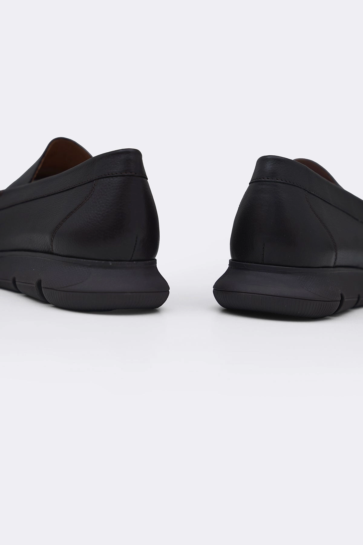 AIR-SOLE LEATHER LOAFERS Snaffle Smooth Leather Kiltie Loafers